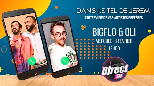 Big Flo et Oli seront les invités de Jérémy KA sur D!RECT FM