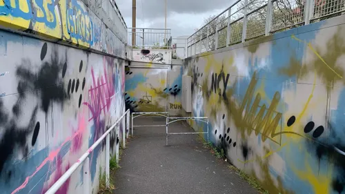 Le tunnel Ravinelle de Nancy prend des couleurs