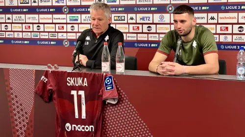  Xhuliano Skuka, nouvelle recrue du FC Metz a livré ses premiers...