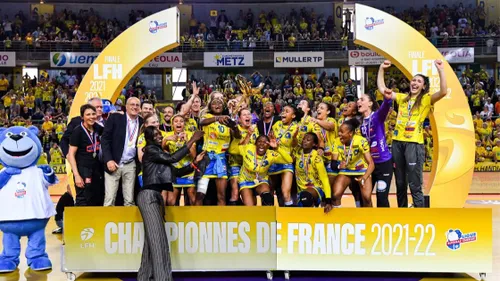 Championne de France, les dragonnes de Metz Handball sont loin...