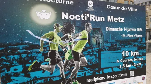 Nocti'Run : le premier rendez-vous de l’année pour les sportifs à Metz