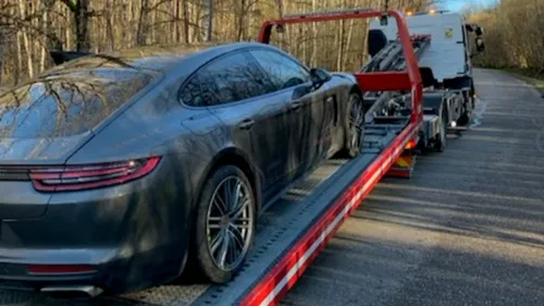 Vu sur les routes : un bolide arrêté à plus de 200km/h sur une...