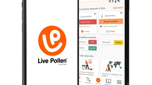 Live Pollen : l’application préférée des allergiques ! 
