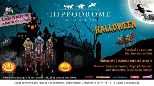 Halloween à l'hippodrome