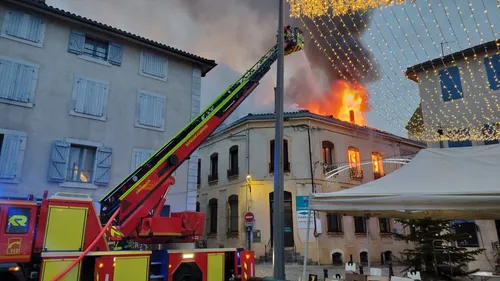Haute-Garonne : Violent incendie dans un laboratoire du centre-ville 