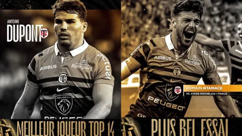 Dupont, Ntamack, Mola ... le Stade Toulousain superstar de la nuit...