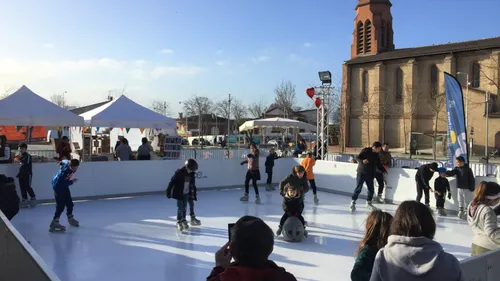 ‌Une patinoire à Balma pour les vacances !