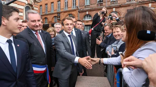 Emmanuel Macron en visite à Toulouse pour miser sur l'industrie