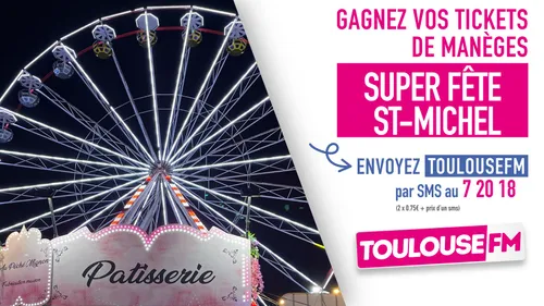 Gagnez vos tickets de manèges pour la Super Fête Saint-Michel