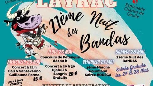 Layrac 21ème nuit des Bandas. 