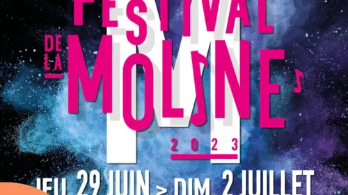 Le Festival de la Moline revient du 29 juin au 2 juillet