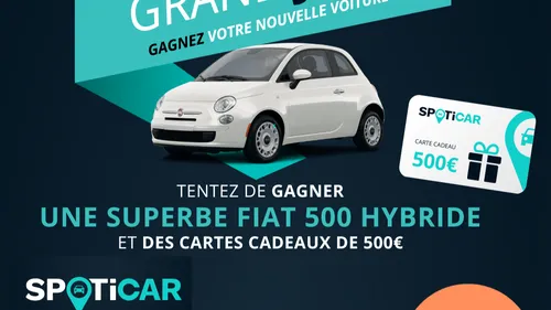 Gagnez une Fiat 500 hybride