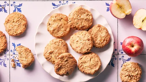 Cookies aux pommes et à la cannelle (sans gluten) 