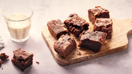 Brownie sans gluten aux noisettes et farine de sarrazin 