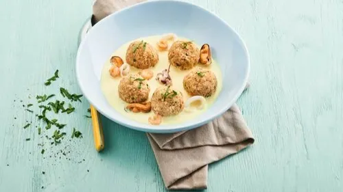 Boulettes de poisson sauce coco