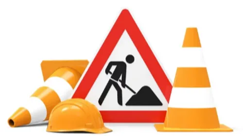 Chantier sur l'A35 dans la zone de Rohrwiller