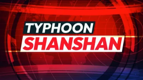 Japon : le pays en vigilance face à l'arrivée imminente du typhon...