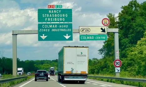 Accident entre camions sur l'A35 : 3 km de ralentissement à...