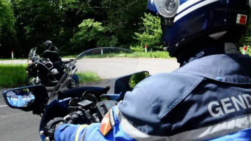 Interpellation d'un motard à 171 km/h au lieu de 80 avec la moto de...