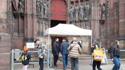 Evacuation de la cathédrale de Strasbourg suite à un appel malveillant