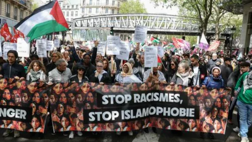 Action à Paris contre le racisme et l’islamophobie