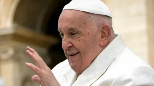 Italie : le pape François a effectué une visite à Venise, sa...