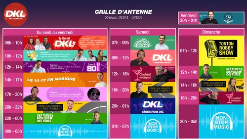 Votre grille des programmes