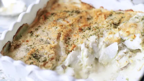 Gratin de cabillaud