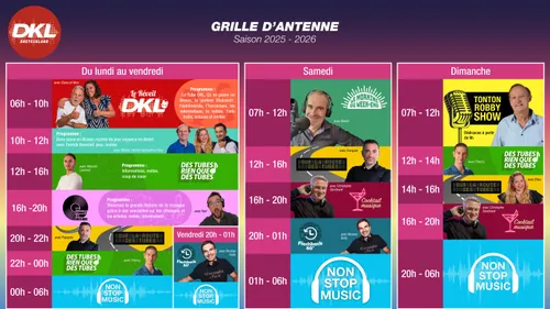 Votre grille des programmes