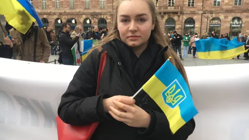 Ukraine : l'inquiétude et la détresse de Maria, une expatriée...
