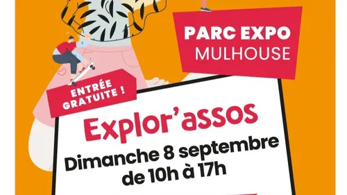 Explor'assos vous attend ce dimanche 8 septembre à Mulhouse