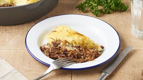 Parmentier de confit de canard