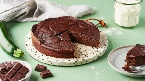 Gâteau aux chocolats de Pâques  sans beurre et sans sucre ajouté 