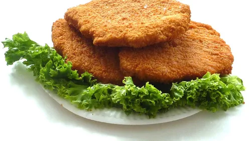 Escalope de veau panée en croûte de parmesan