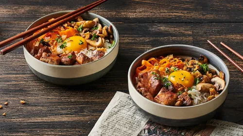 Bibimbap au poulet