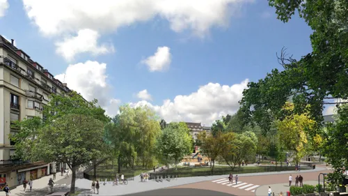 Agrandissement du Square des Halles à Strasbourg