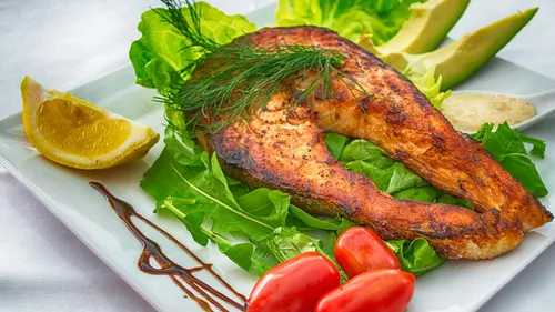 Darne de saumon poêlée au citron