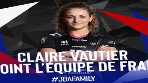 Hand féminin : Claire Vautier de nouveau appelée en équipe de France 