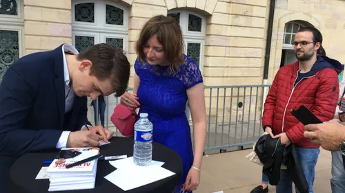 Alphonse à la rencontre de ses fans à Dijon 