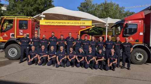10 pompiers de Côte-d’Or partent en renfort dans le sud 