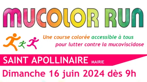 "Mucolor Run" : une course pour lutter contre la mucoviscidose