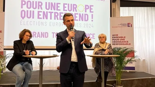 Le vice-président du MEDEF est venu à Dijon parler de l’Europe 