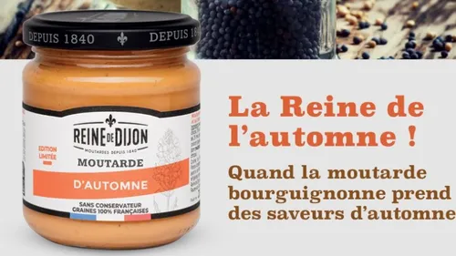 Reine de Dijon lance sa moutarde d'automne 