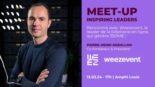 Le co-fondateur de Weezevent va donner une conférence à Dijon