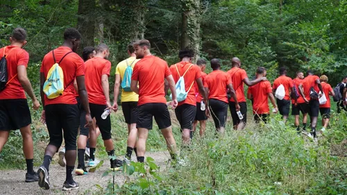 Les joueurs du DFCO poursuivent leur préparation à Aix-les-Bains 