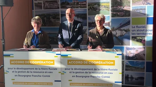 Un accord pour le développement de la filière fluviale dans la région 