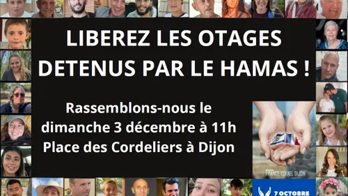 Conflit Israël – Hamas : un rassemblement ce dimanche à Dijon