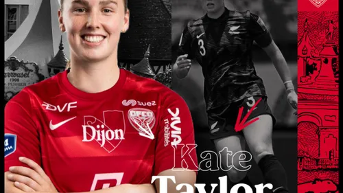 Kate Taylor, une "Kiwi", signe au DFCO