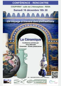CONFERENCE-RENCONTRE  "LA CERAMIQUE, TOUTE UNE HISTOIRE !"