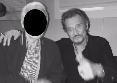 Johnny Hallyday en photo avec son « père » ?!